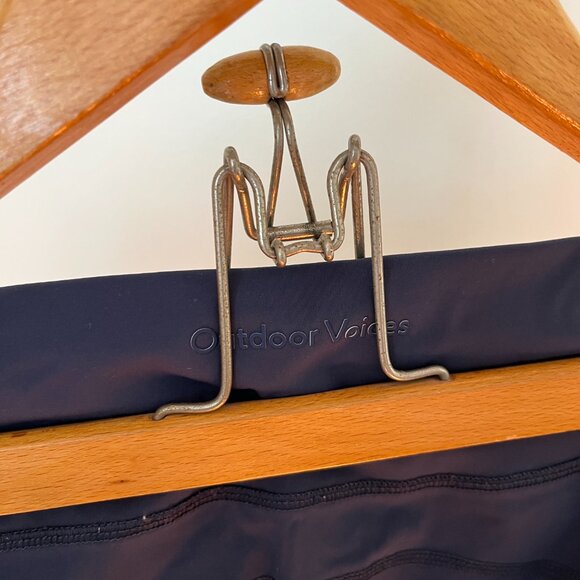 Outdoor Voices SuperForm Zoom 7/8 Leggings in Dark Sky with Pocket, Navy, Large - Picture 6 of 7